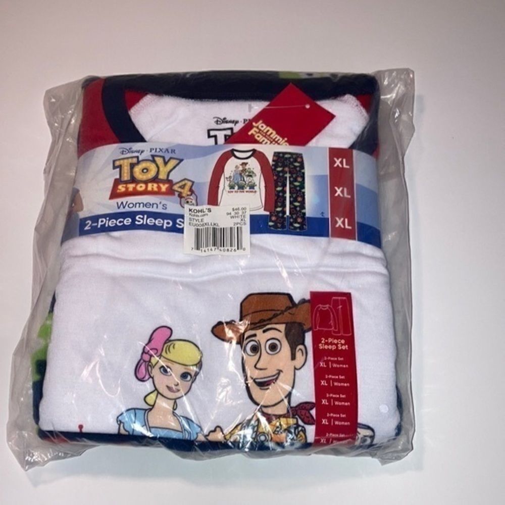 Vintage Nwt toy story 2 pc sleep set